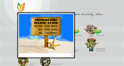 Desktop Screenshot of kvetiny-praha4.cz